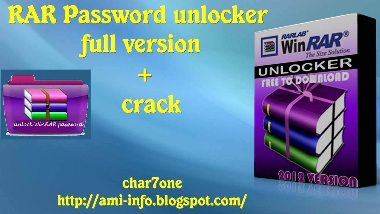 rar password unlocker full version